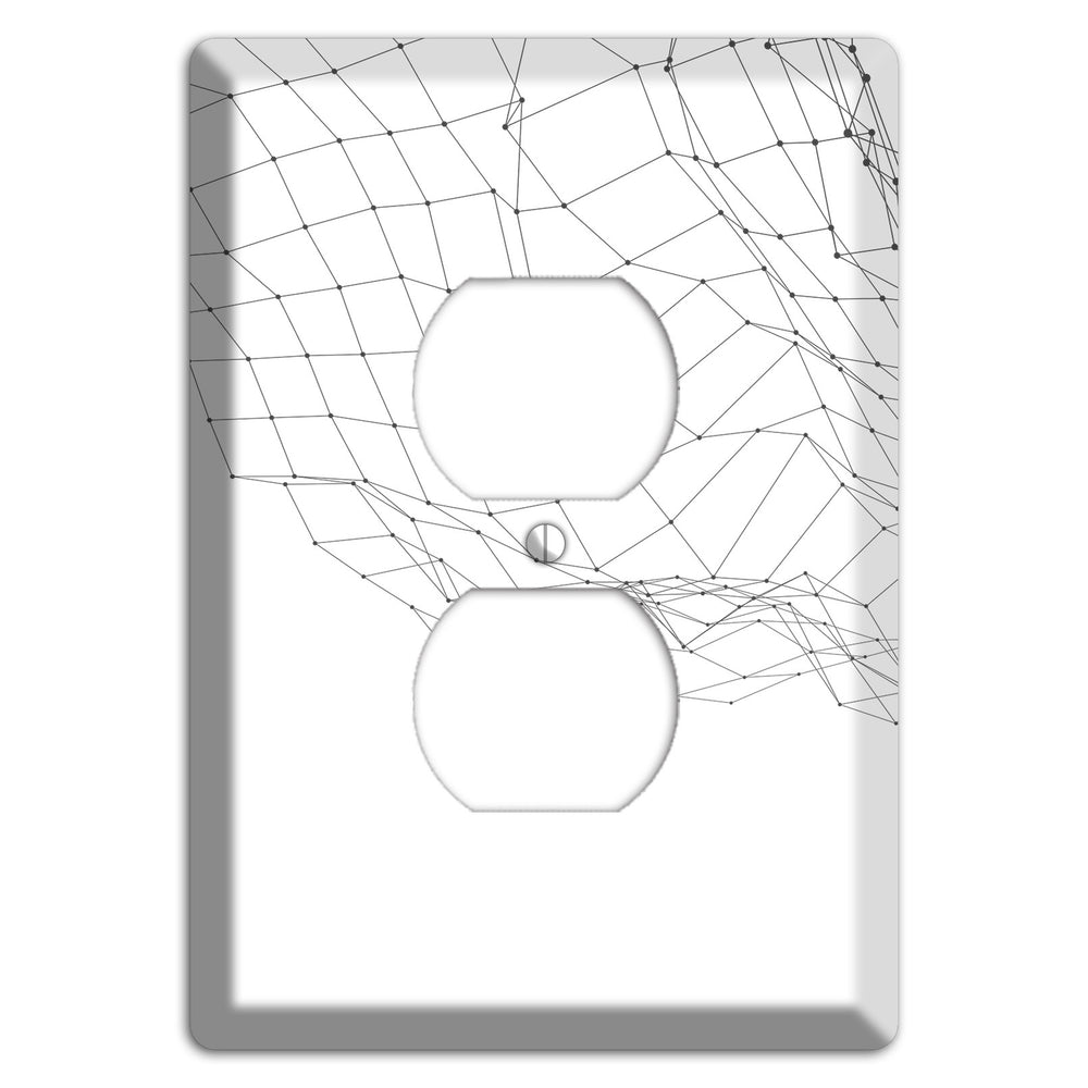 Collapse Into Signal Duplex Outlet Wallplate