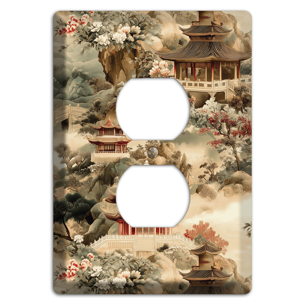 Jade Mountain Reverie Duplex Outlet Wallplate