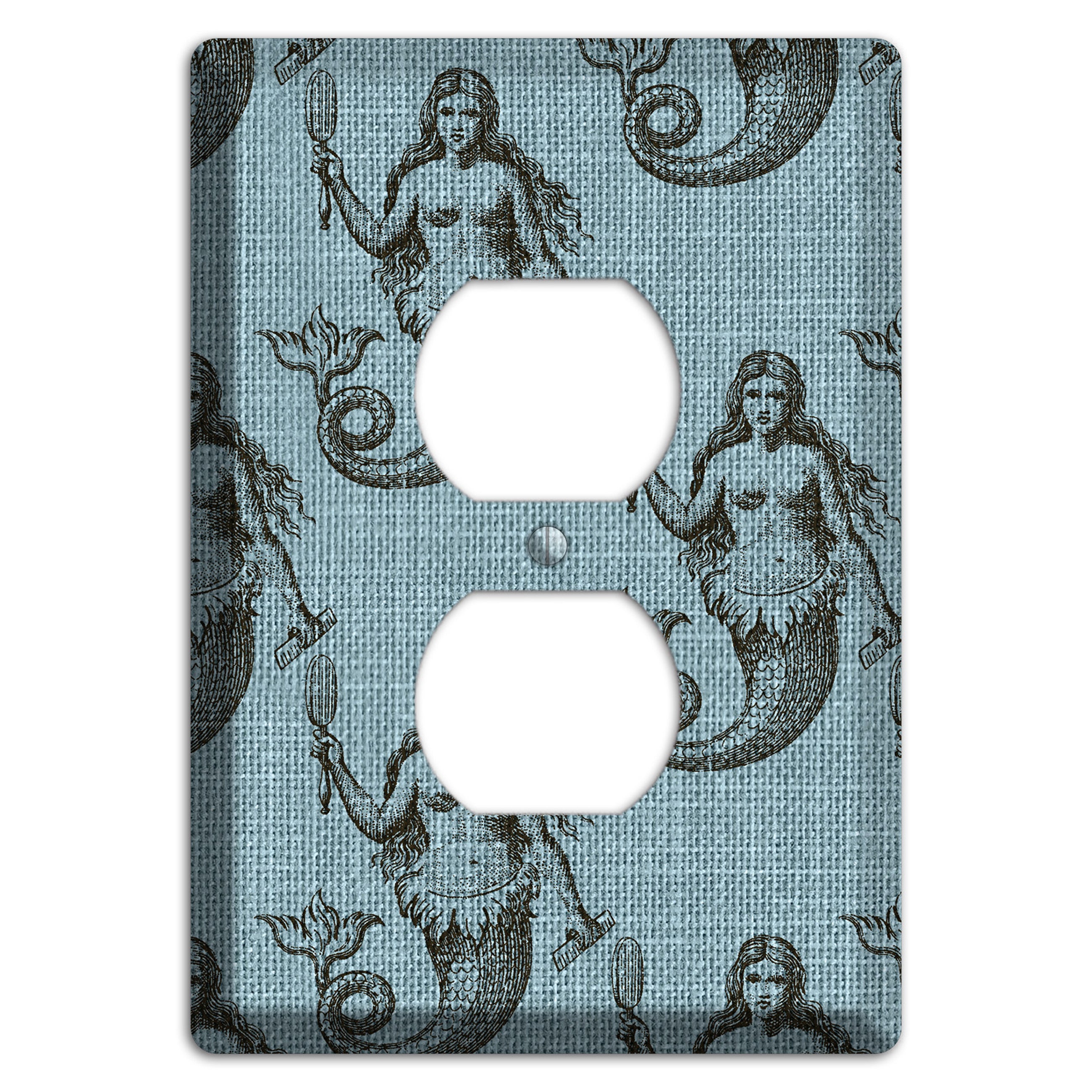 Siren’s Reflection Duplex Outlet Wallplate
