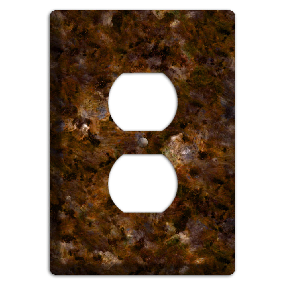 Baltic Green Granite Duplex Outlet Wallplate
