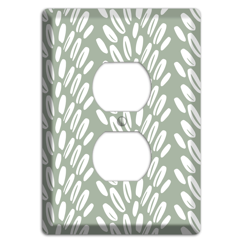 Harvest Whisper Duplex Outlet Wallplate