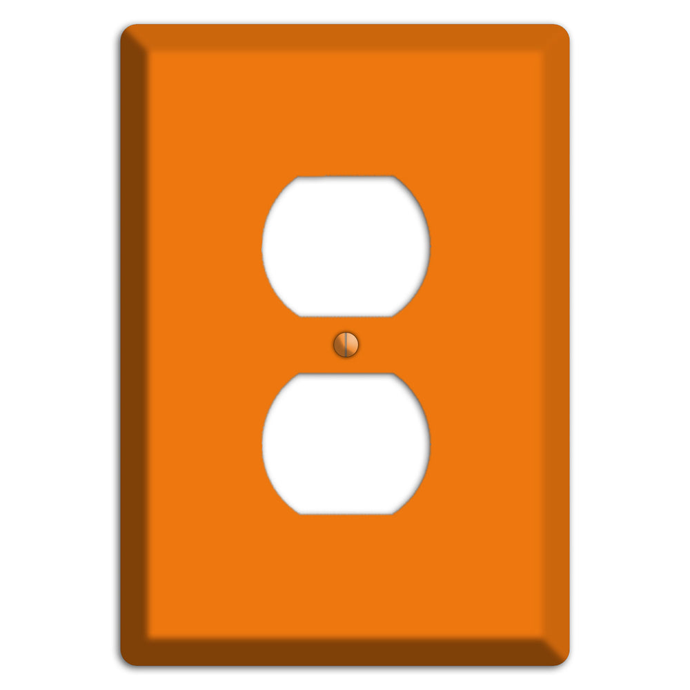 Baxter Pumpkin Duplex Outlet Wallplate