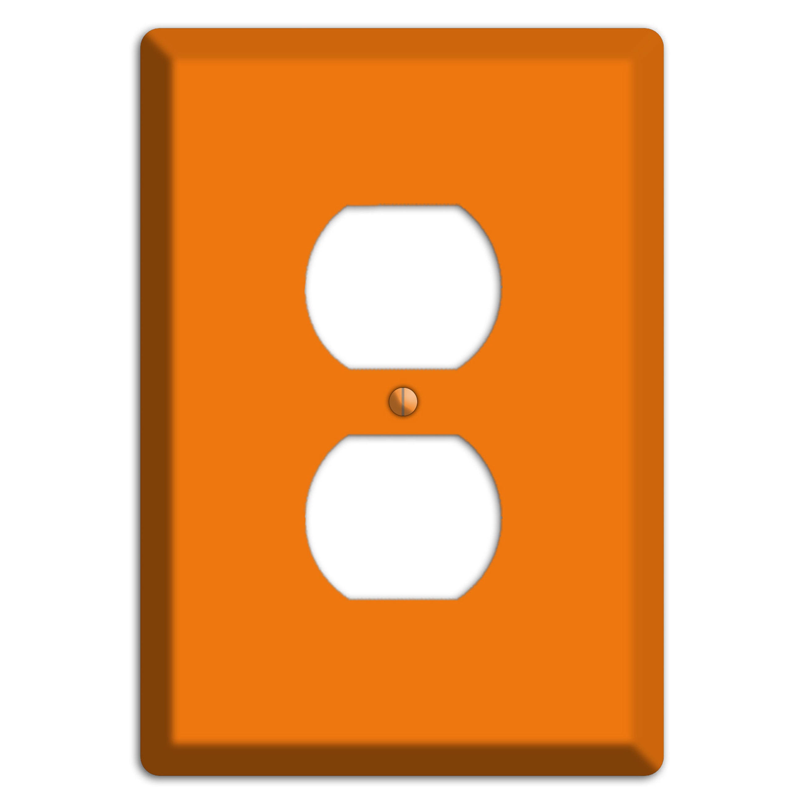 Baxter Pumpkin Duplex Outlet Wallplate