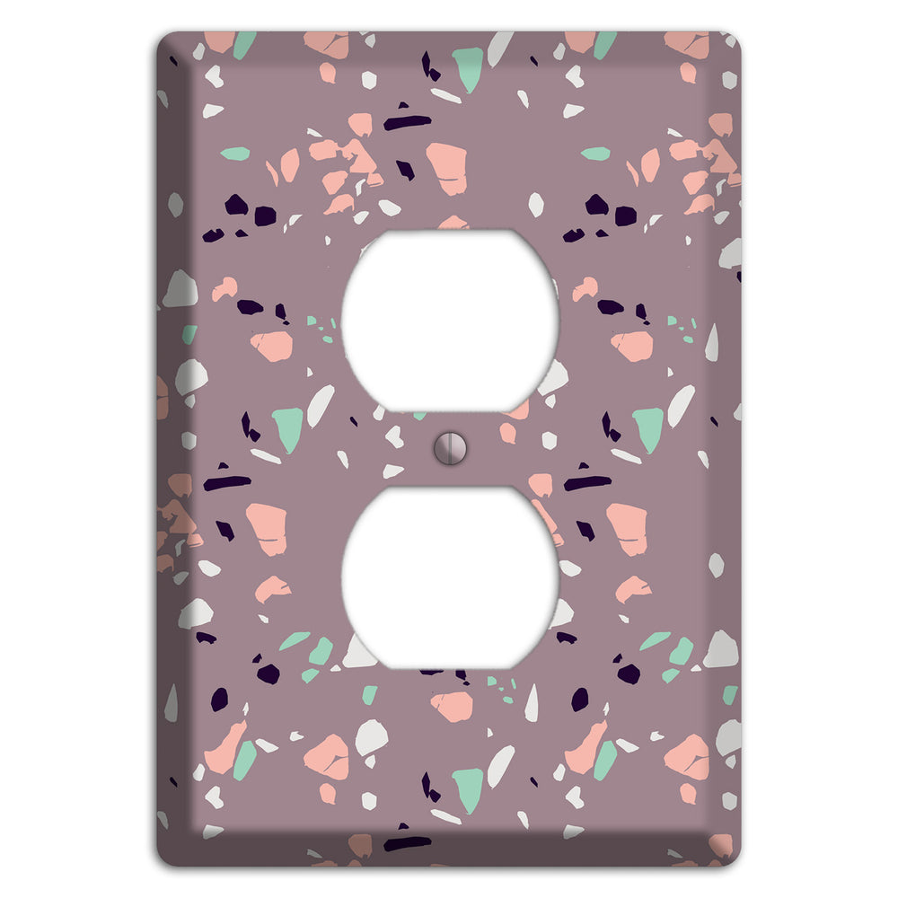 Orchid Dust Duplex Outlet Wallplate