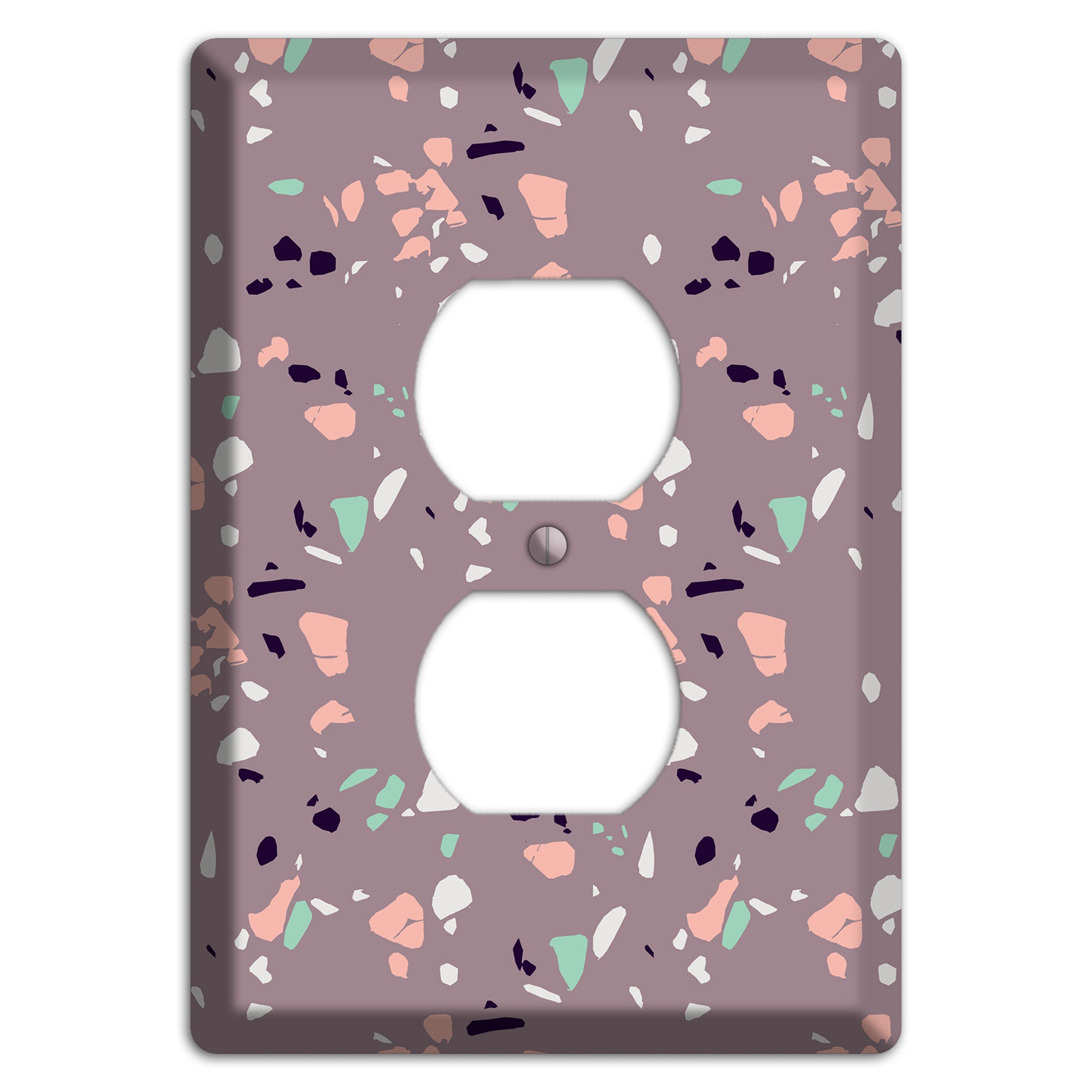 Orchid Dust Duplex Outlet Wallplate