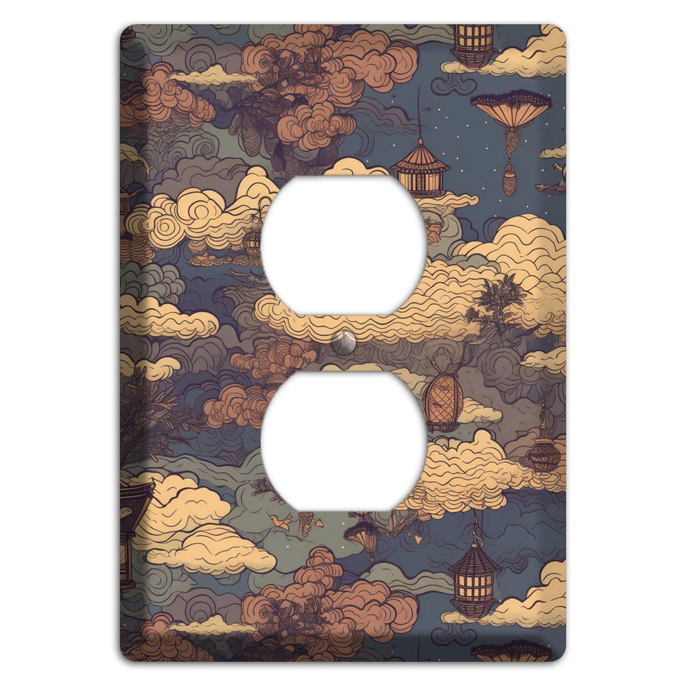 Lantern Sky Realm Duplex Outlet Wallplate