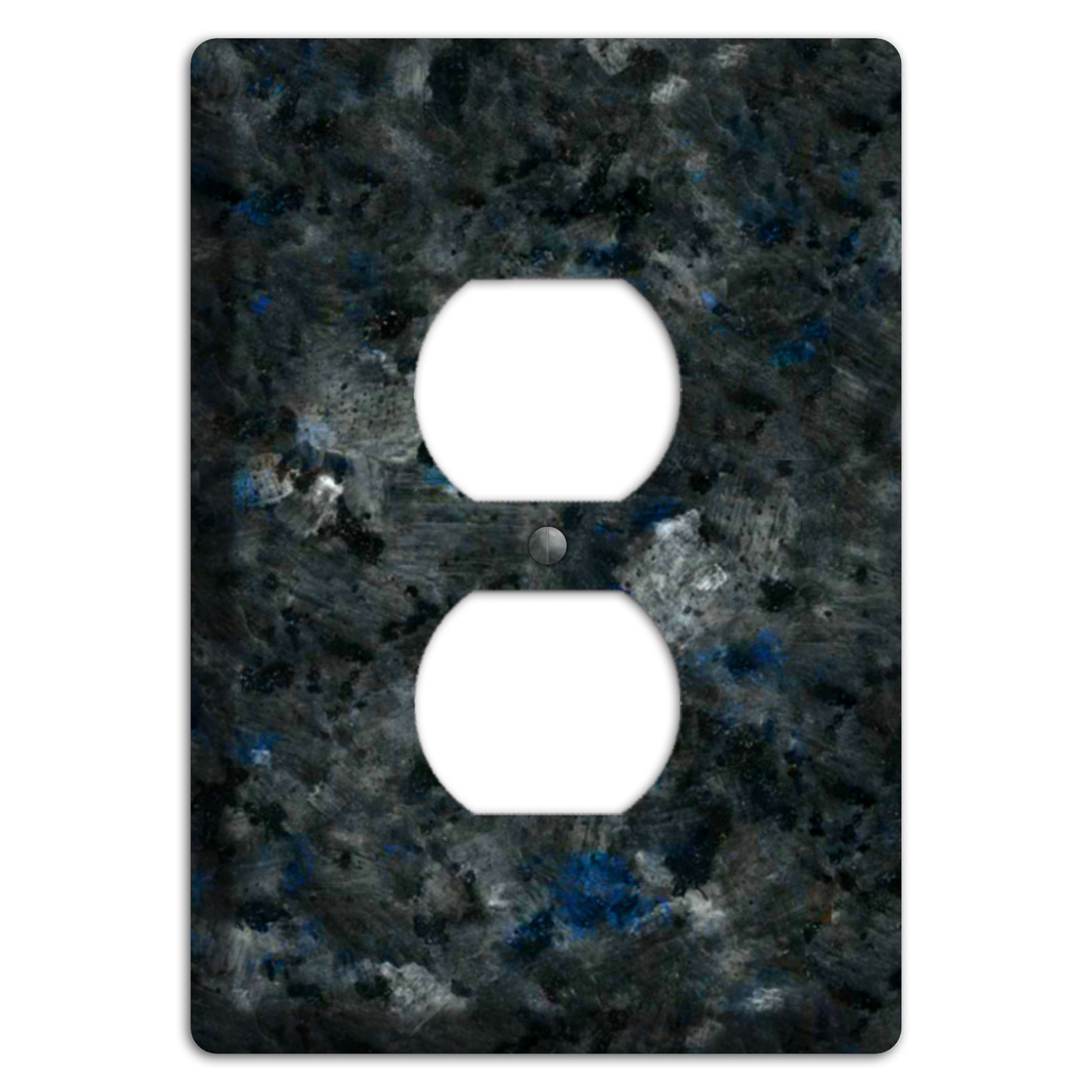 Blue Pearl GT Granite Duplex Outlet Wallplate