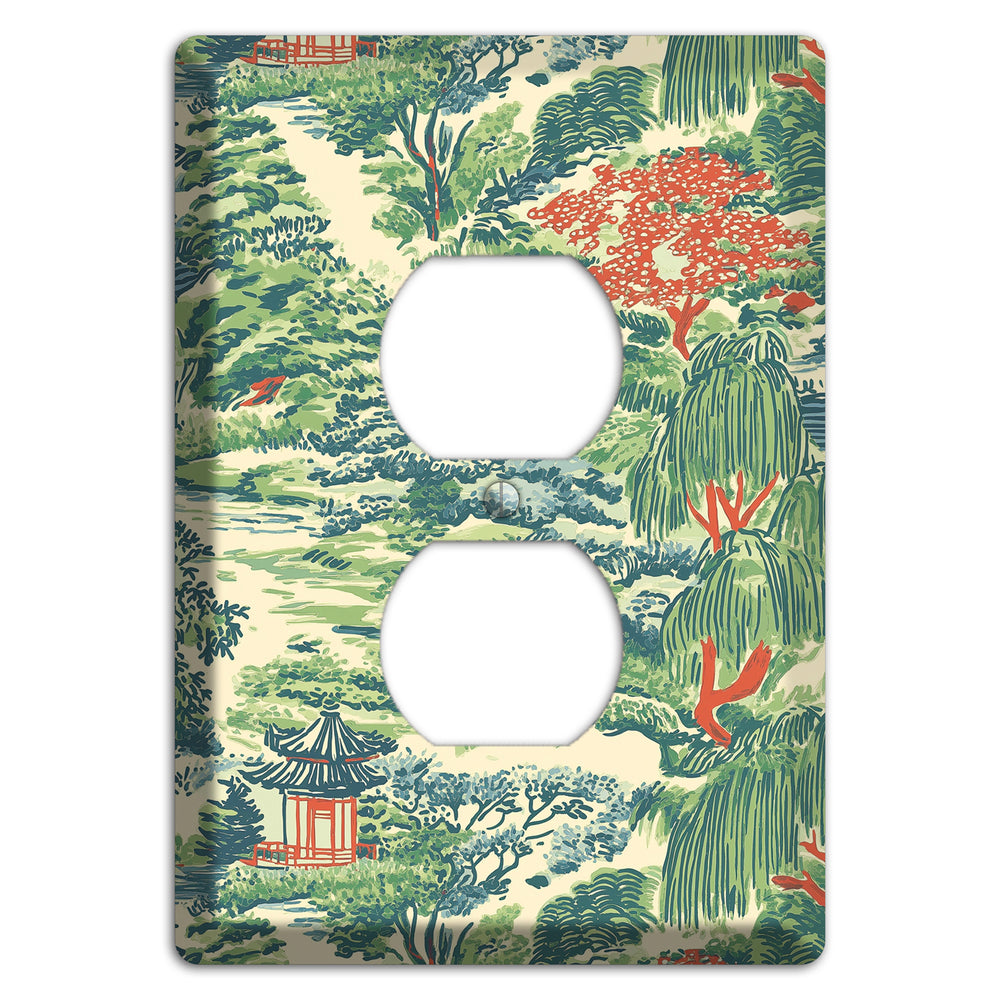 Pavilion & Willow Duplex Outlet Wallplate