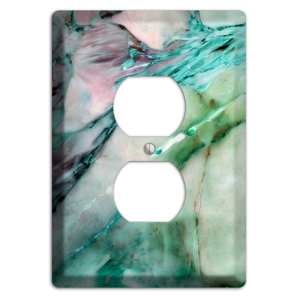 Monte Carlo Marble Duplex Outlet Wallplate