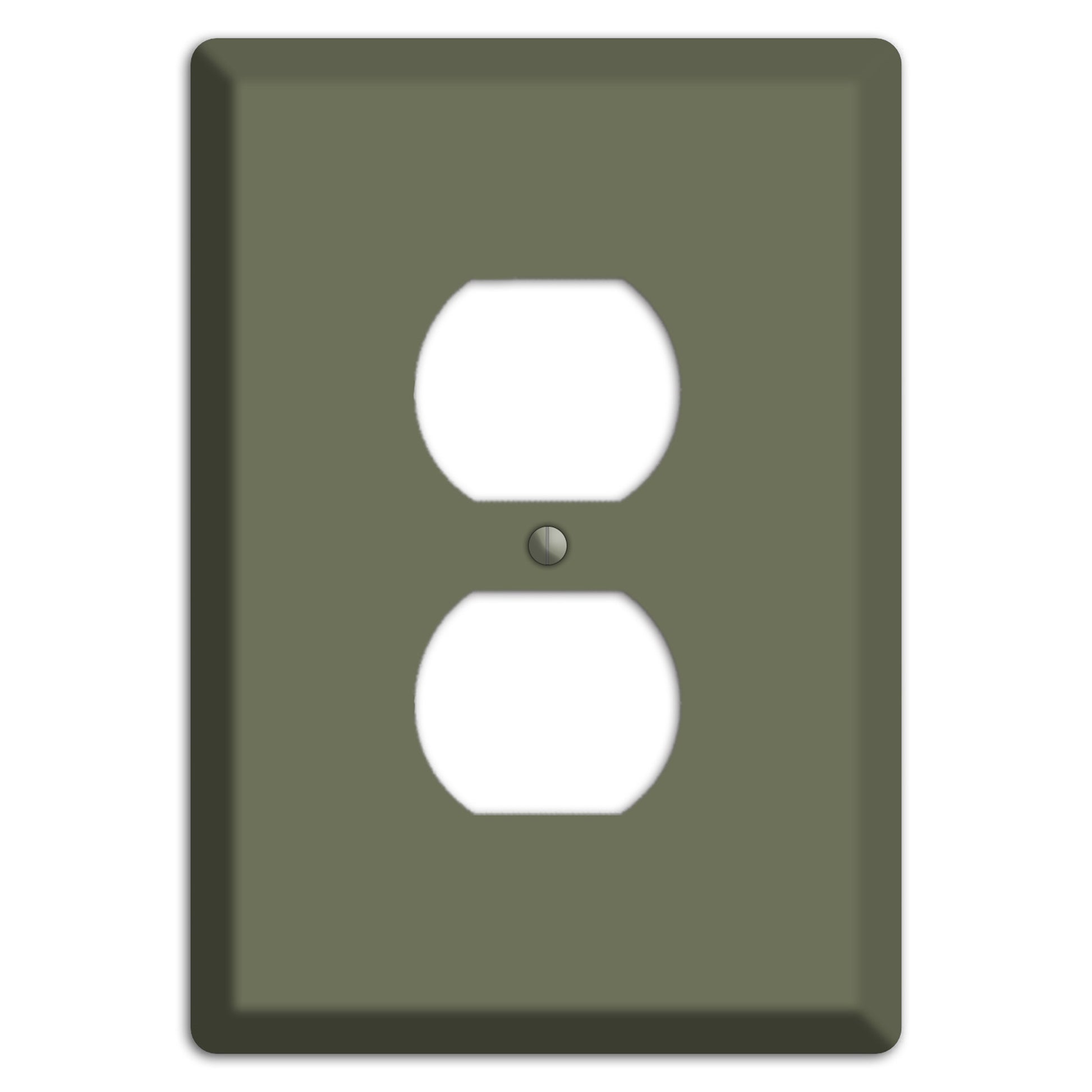 Baxter Eucalyptus Duplex Outlet Wallplate