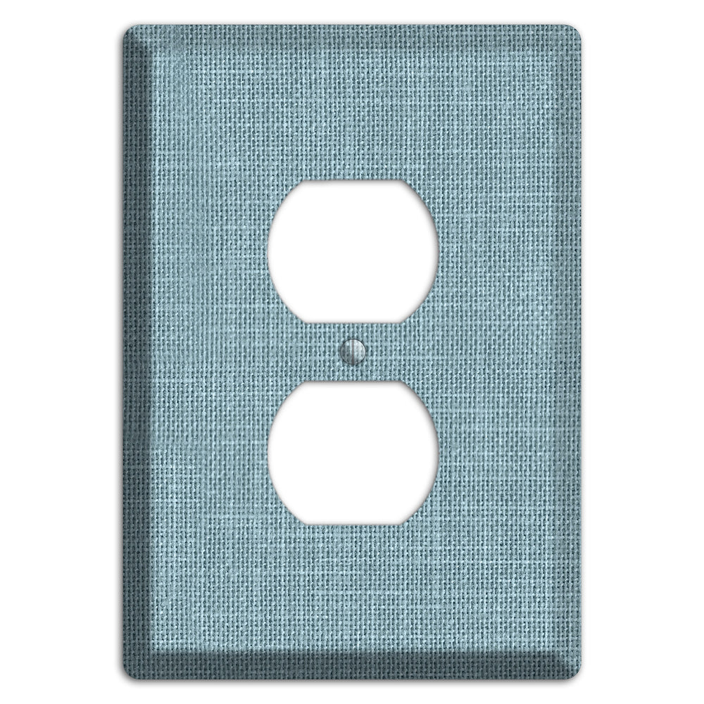 Linen Sky Duplex Outlet Wallplate