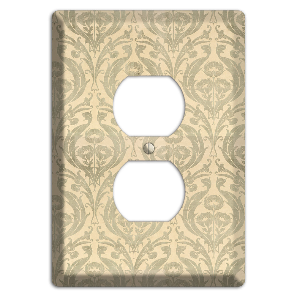 Whispered Thistle Duplex Outlet Wallplate