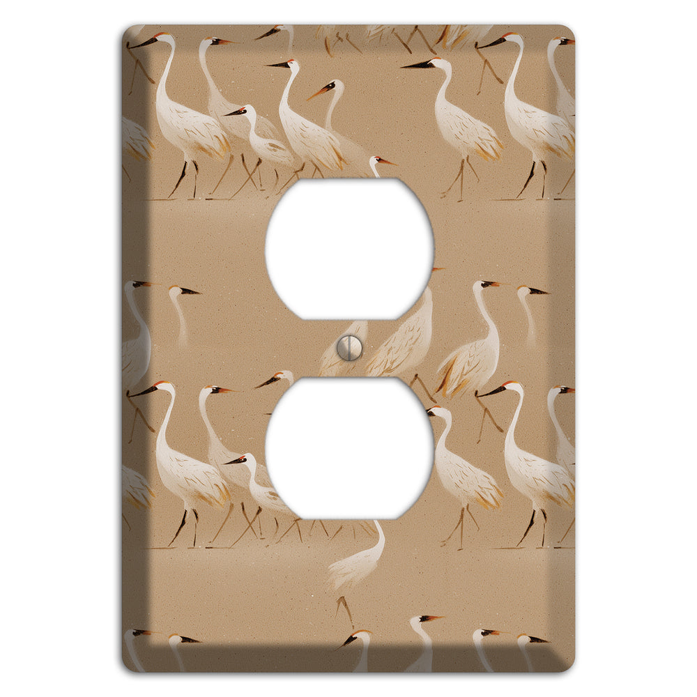 Sandy Shore Gathering Duplex Outlet Wallplate