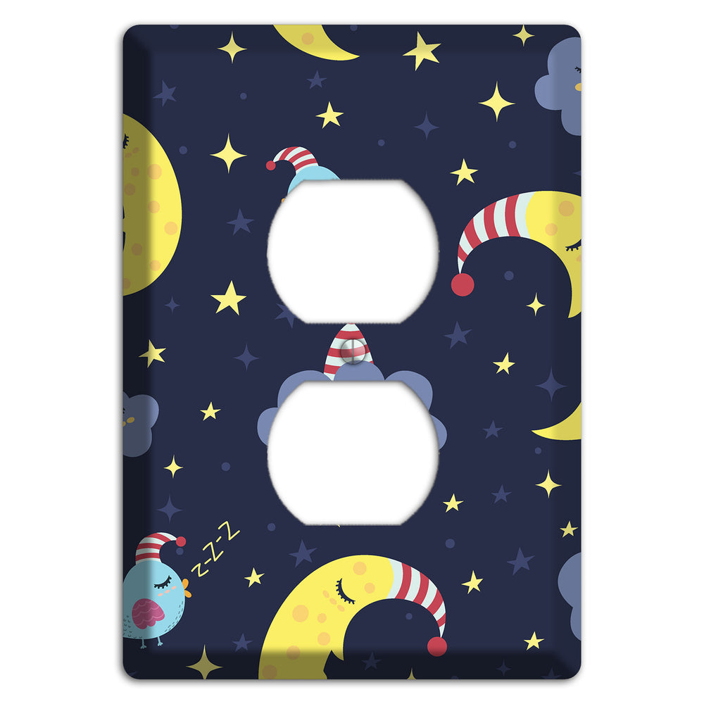 Sleepy Skies Duplex Outlet Wallplate