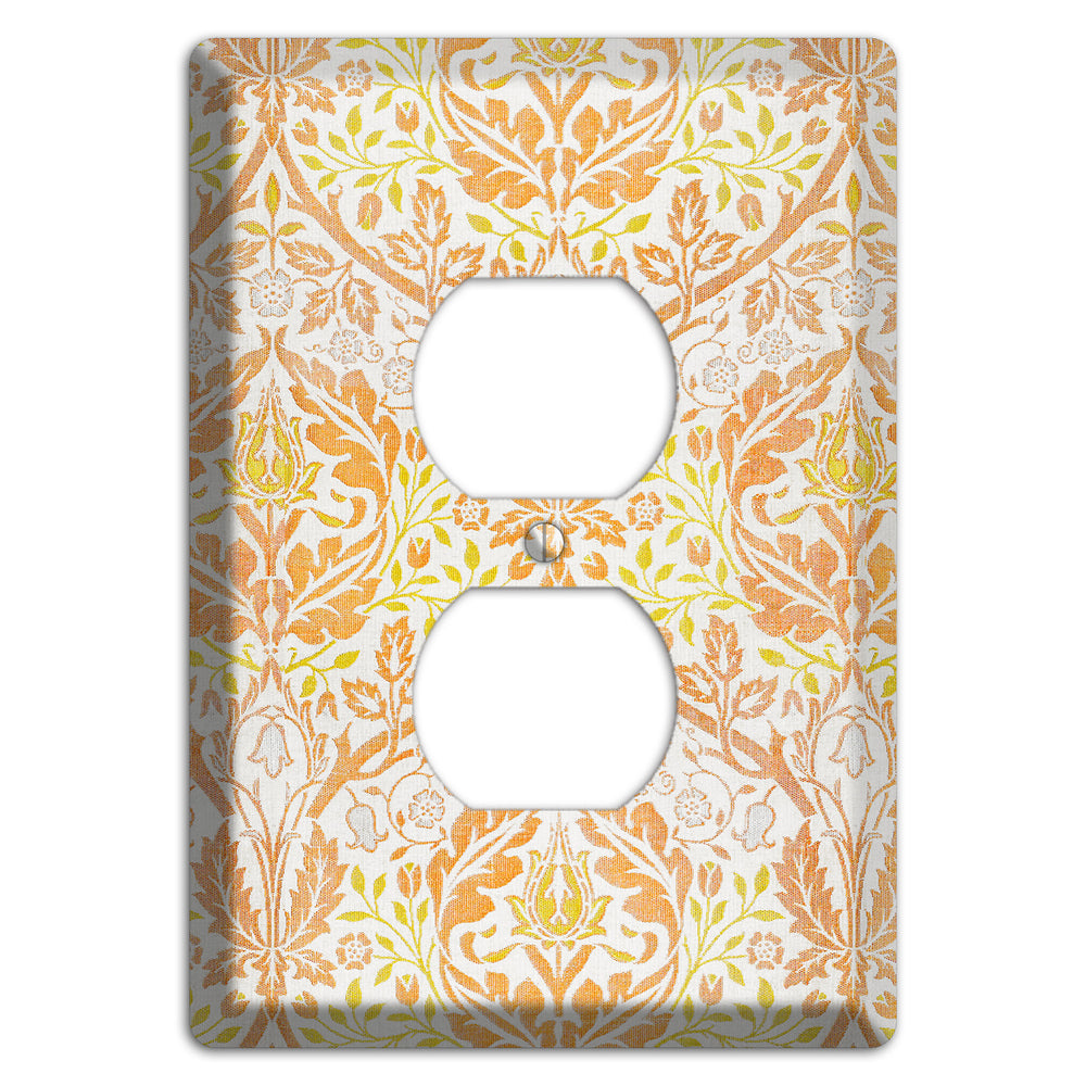 Citrus Tapestry Duplex Outlet Wallplate
