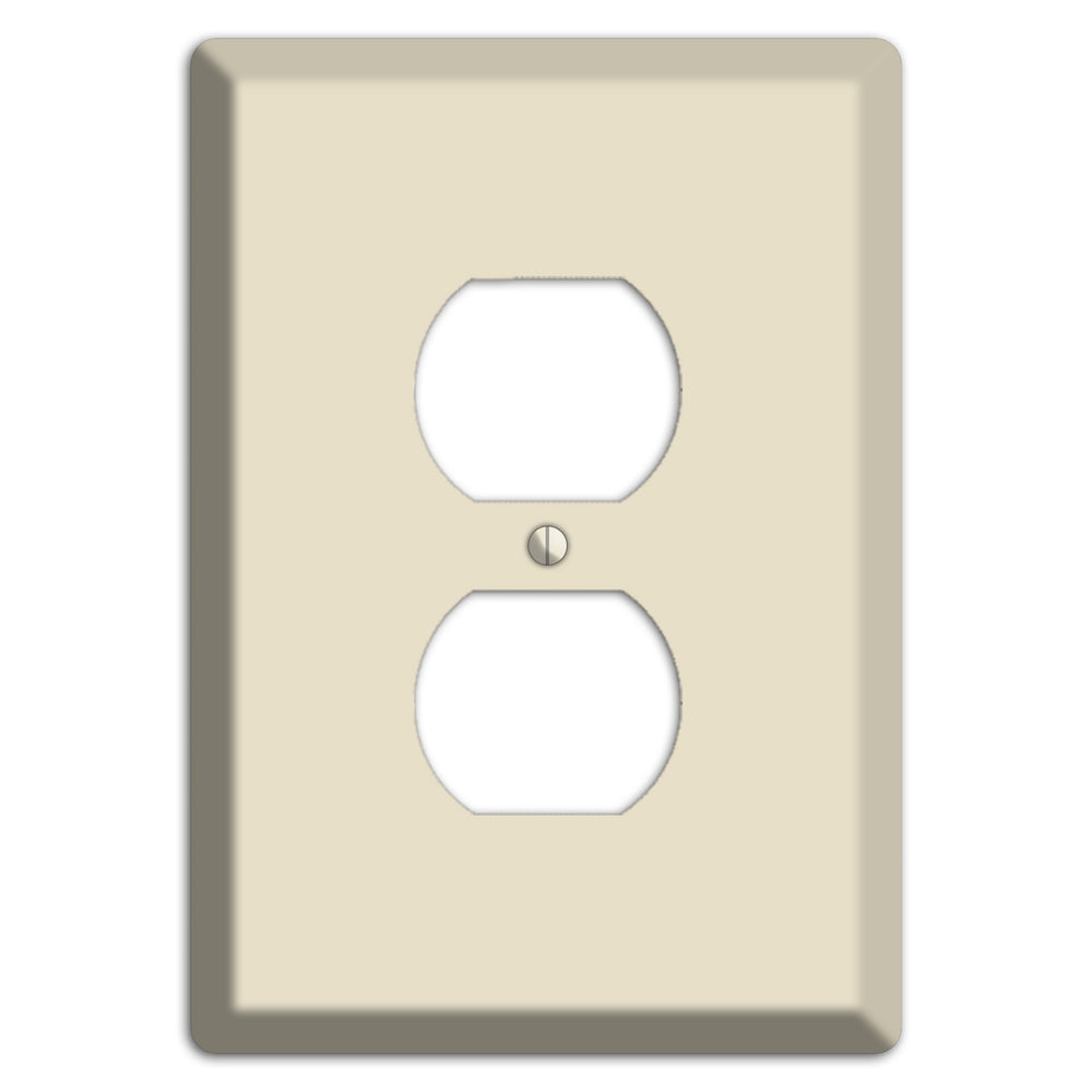 Baxter Ivory Cream Duplex Outlet Wallplate