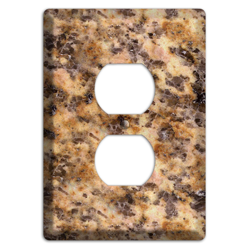 Lapidus Granite Duplex Outlet Wallplate