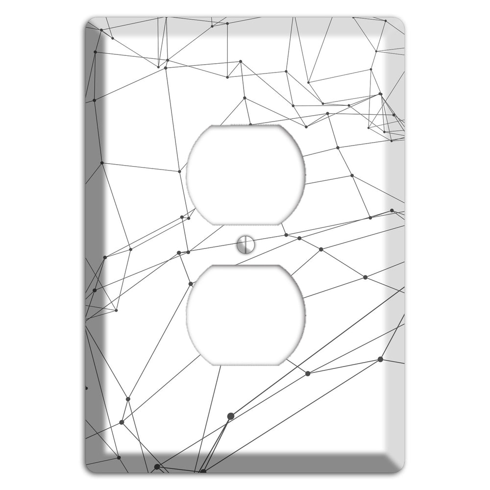 Woven Signal Web Duplex Outlet Wallplate