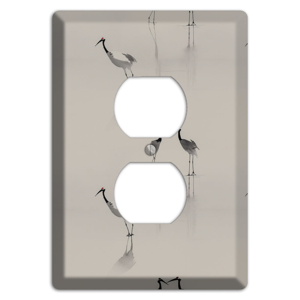 Mist & Mirror Vigil Duplex Outlet Wallplate