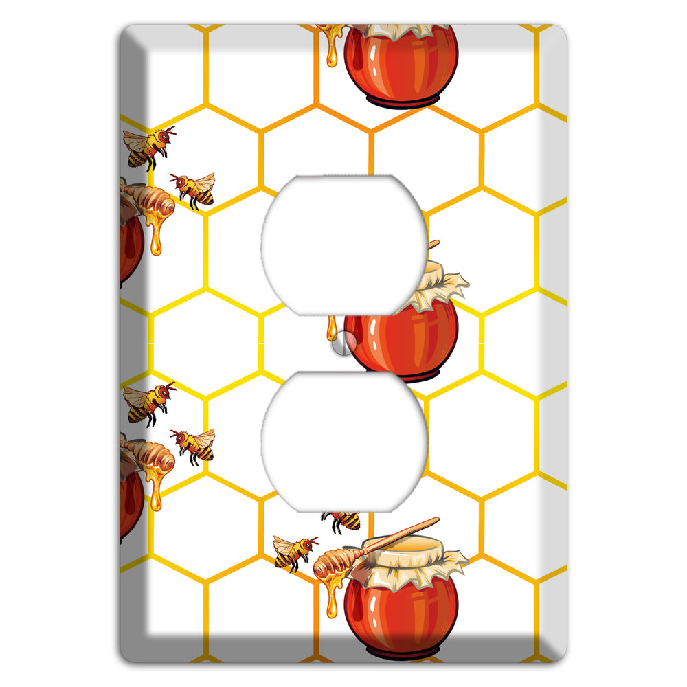 Honeypot & Hive Duplex Outlet Wallplate