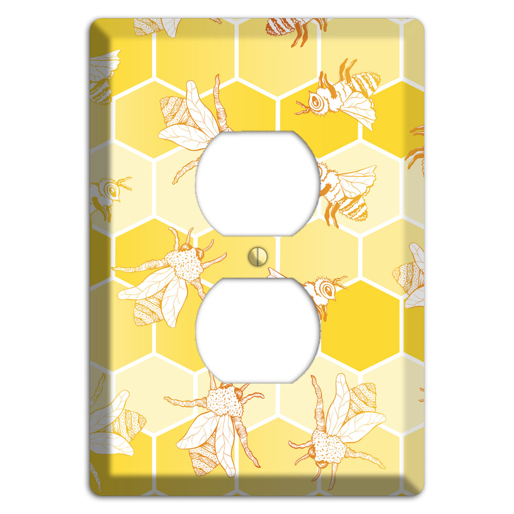 Hive & Flutter Duplex Outlet Wallplate