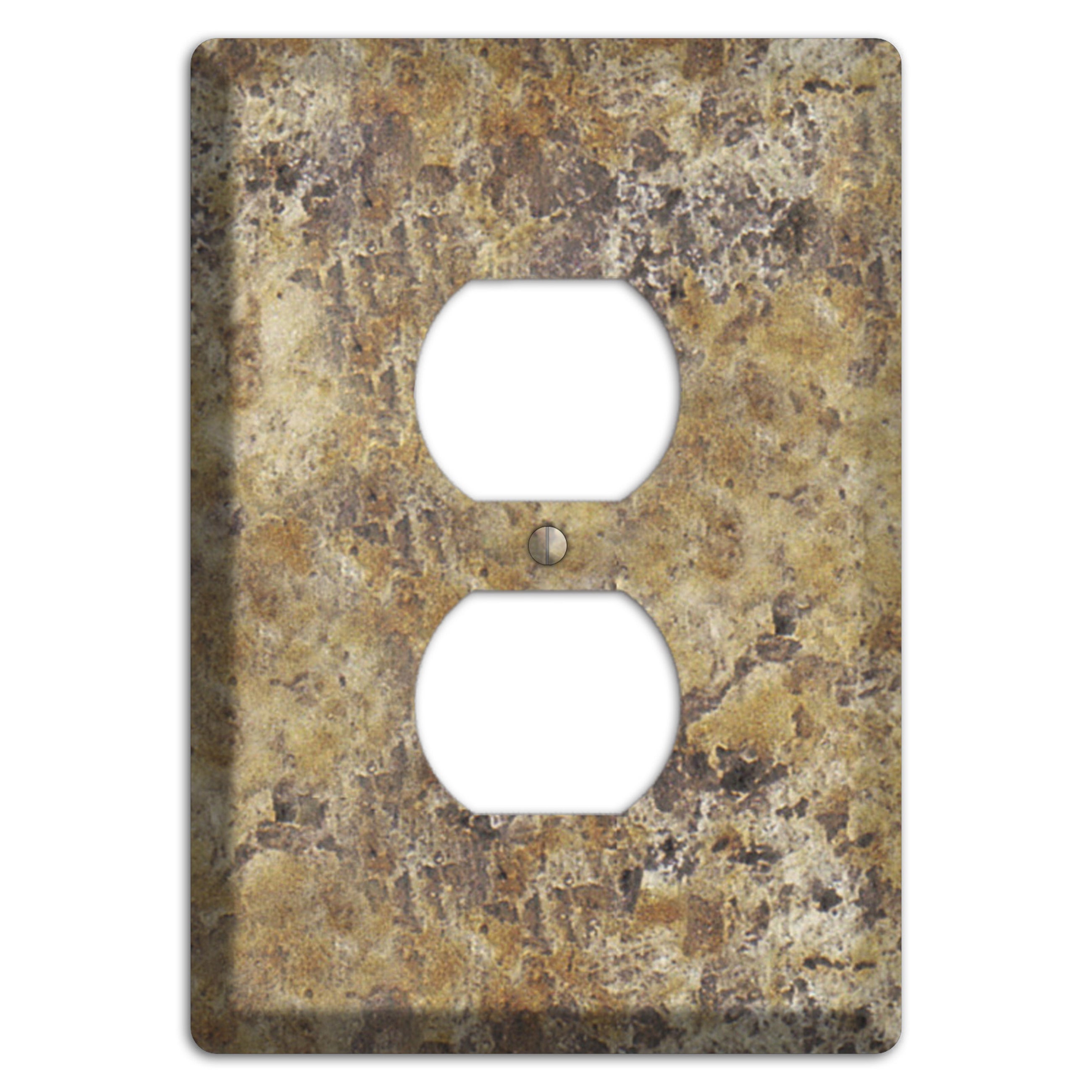 Venetian Gold Granite Duplex Outlet Wallplate