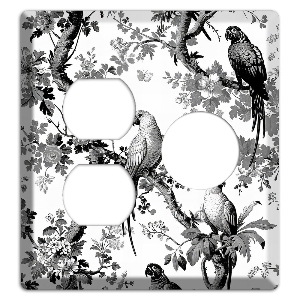 Parlor of Parrots Duplex / Receptacle Wallplate