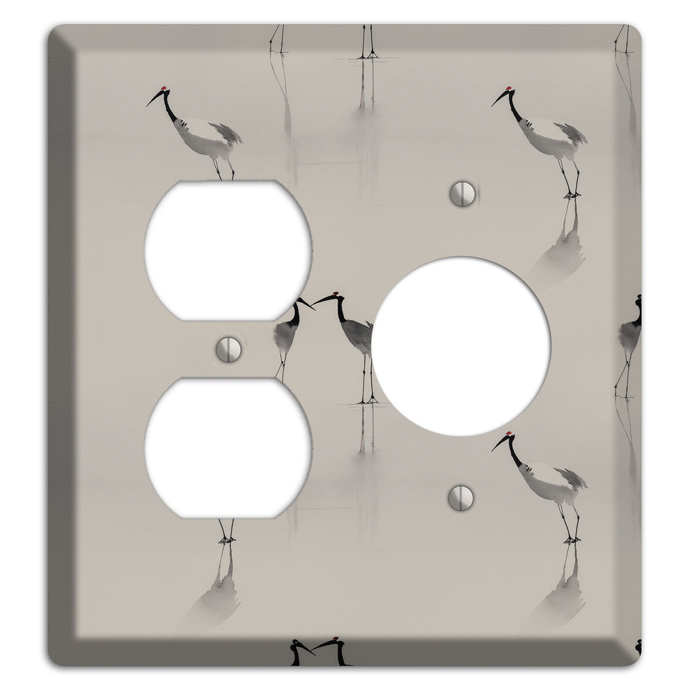 Mist & Mirror Vigil Duplex / Receptacle Wallplate