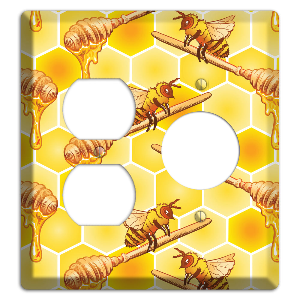 Honeyed Vigil Duplex / Receptacle Wallplate