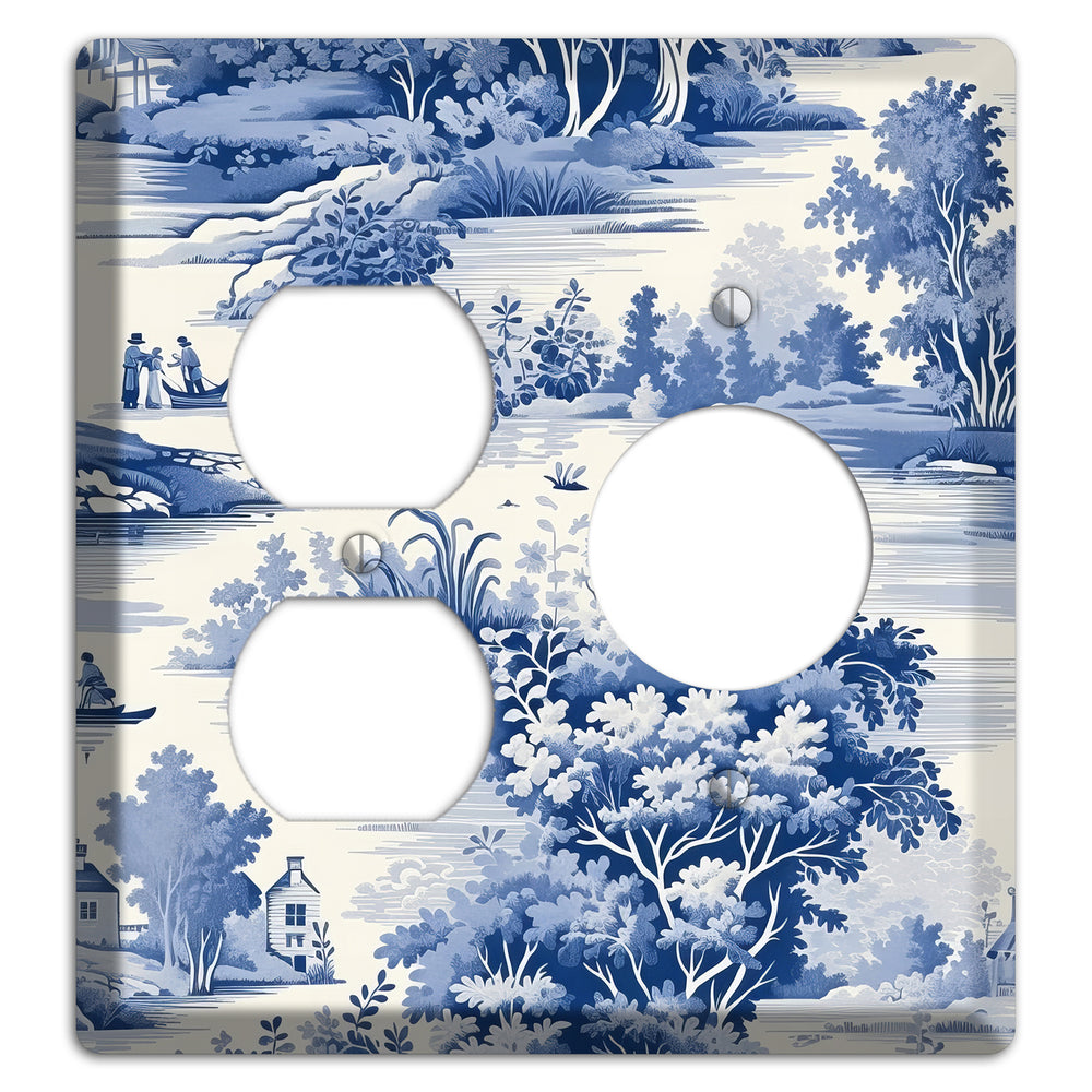 River & Reverie Duplex / Receptacle Wallplate