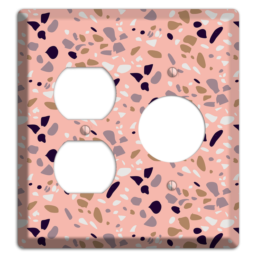 Petal Scatter Duplex / Receptacle Wallplate