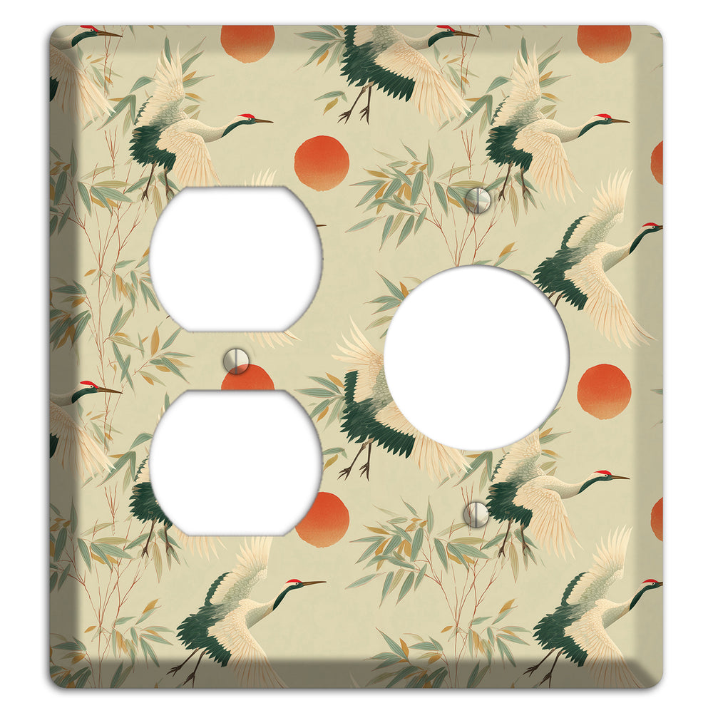 Celadon Sun Migration Duplex / Receptacle Wallplate