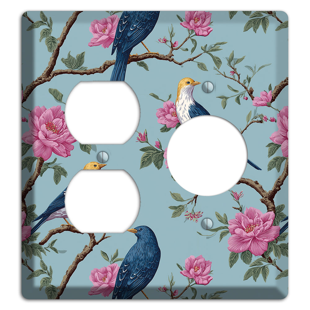 Blossom & Wing Duplex / Receptacle Wallplate