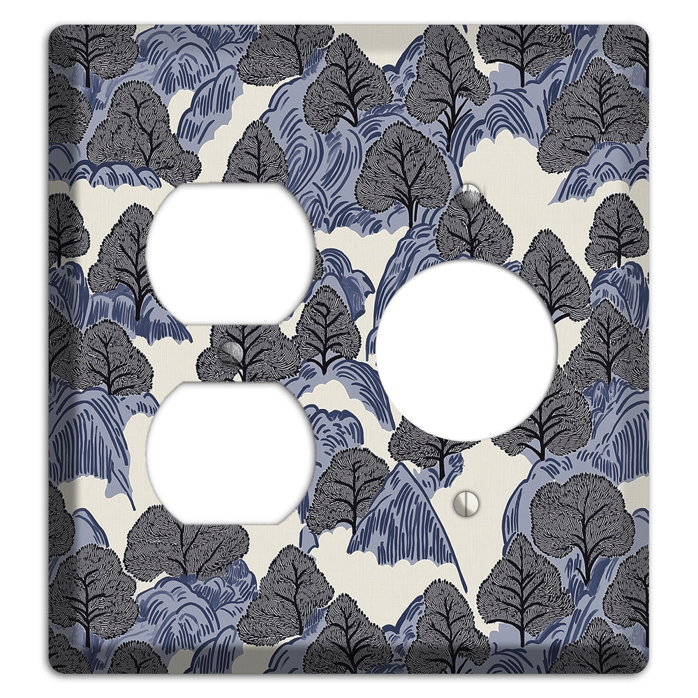 Thousand Pines Duplex / Receptacle Wallplate