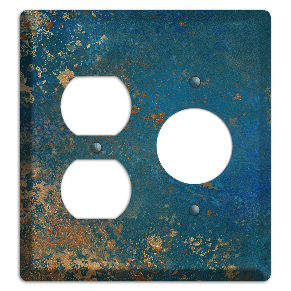 Oxidized Ocean Duplex / Receptacle Wallplate