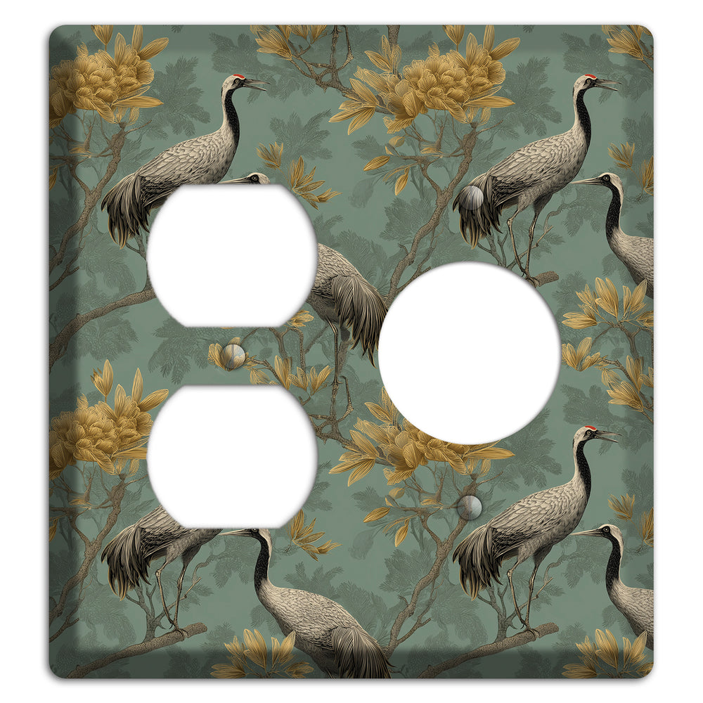 Sage Garden Vigil Duplex / Receptacle Wallplate