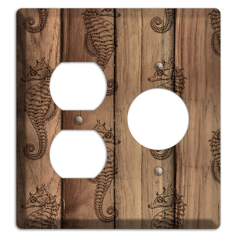Planktonic Ponies Duplex / Receptacle Wallplate