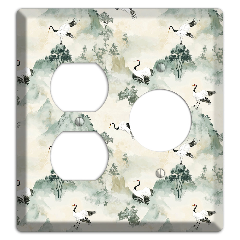 Jade Mountain Passage Duplex / Receptacle Wallplate