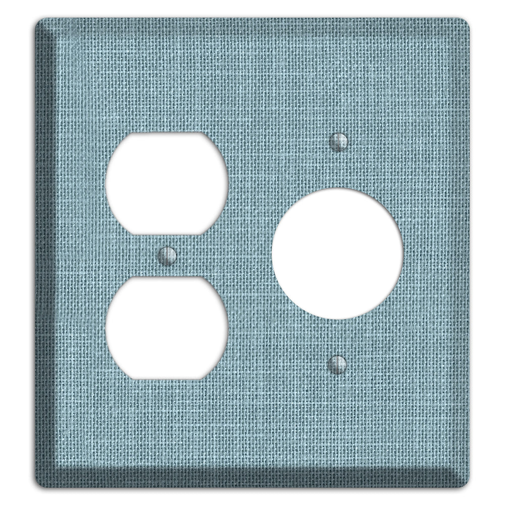 Linen Sky Duplex / Receptacle Wallplate