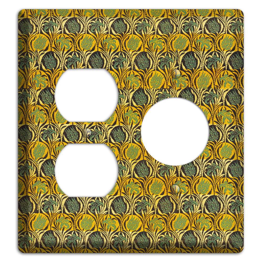 Honeycomb Bloom Duplex / Receptacle Wallplate