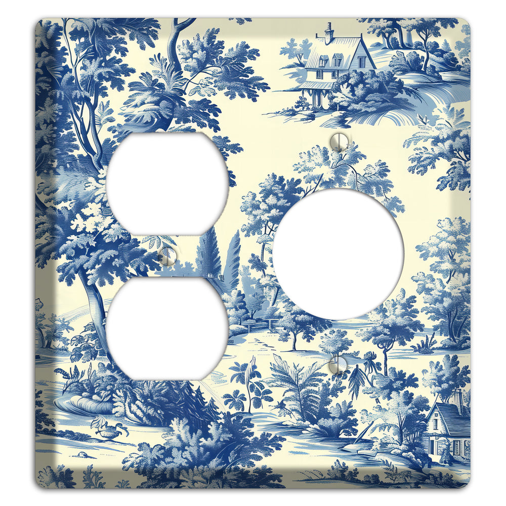 Country Estate Toile Duplex / Receptacle Wallplate