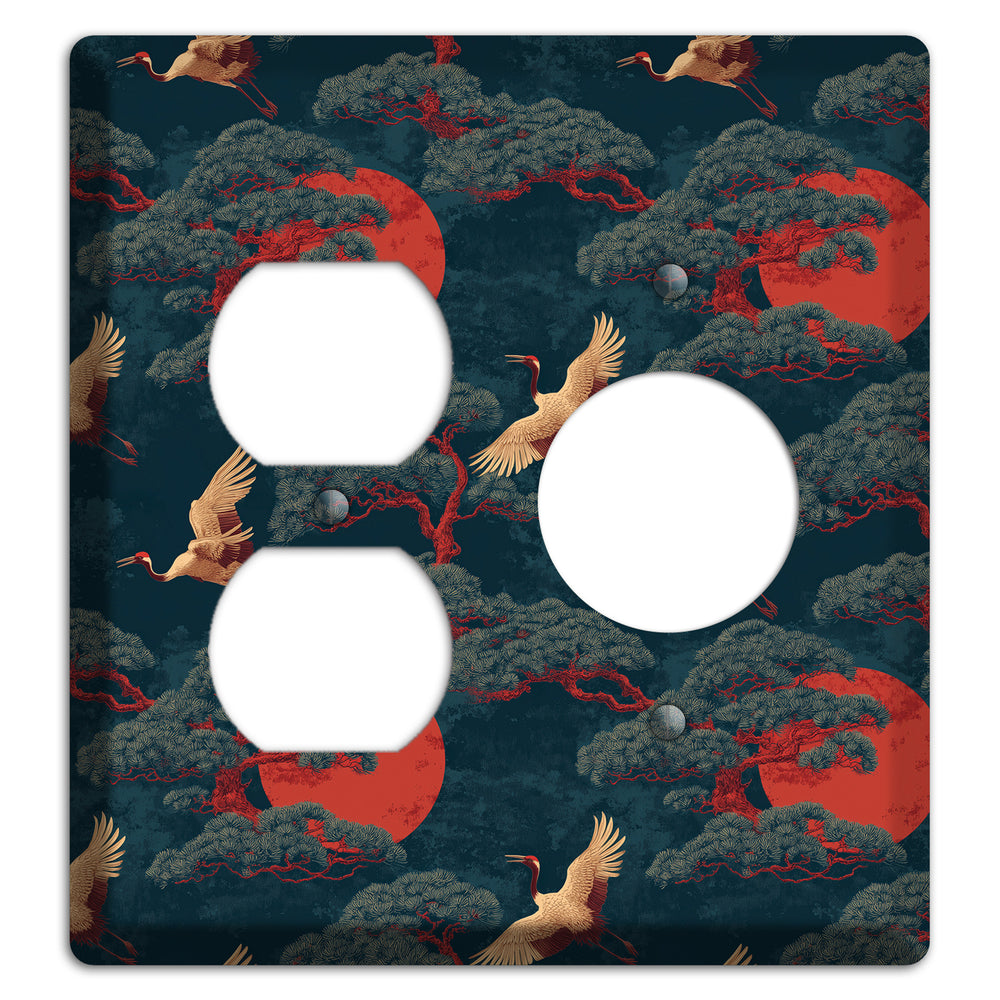 Vermillion Moon Ascent Duplex / Receptacle Wallplate