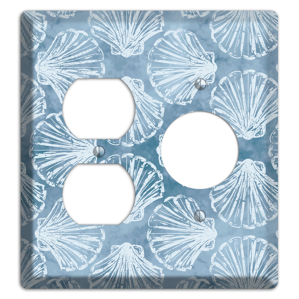 Coastal Shell Drift Duplex / Receptacle Wallplate