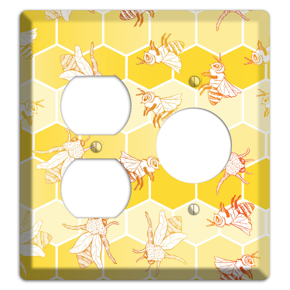 Hive & Flutter Duplex / Receptacle Wallplate