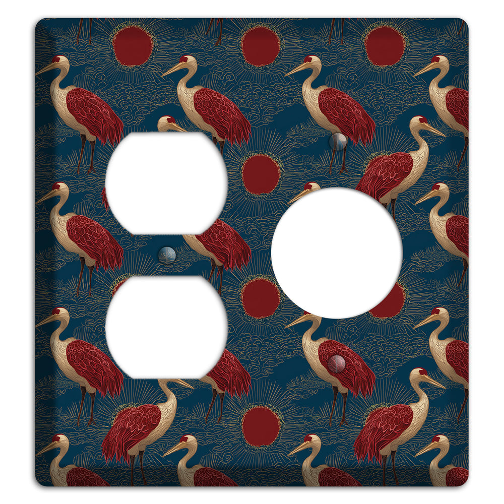 Indigo Sun Vigil Duplex / Receptacle Wallplate