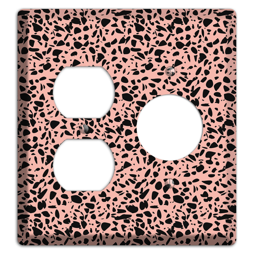 Blush Static Duplex / Receptacle Wallplate