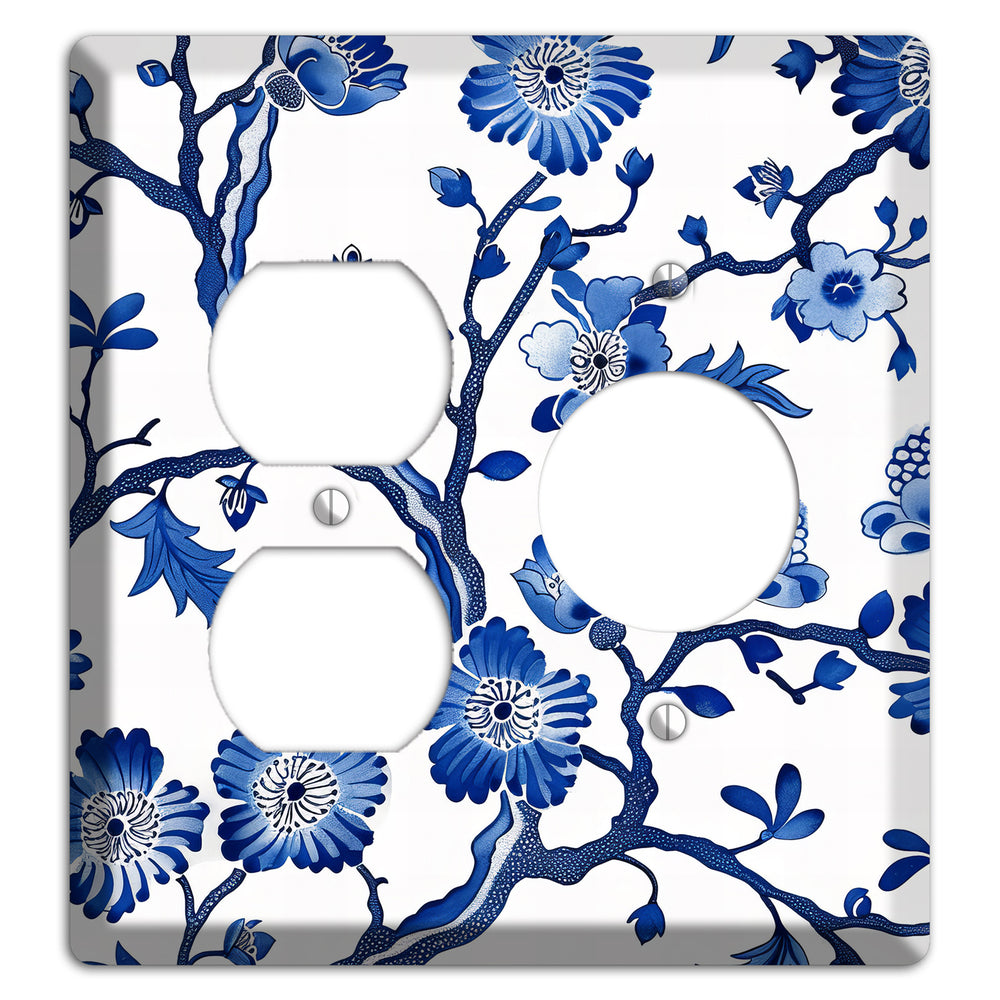 Porcelain Garden Reverie Duplex / Receptacle Wallplate