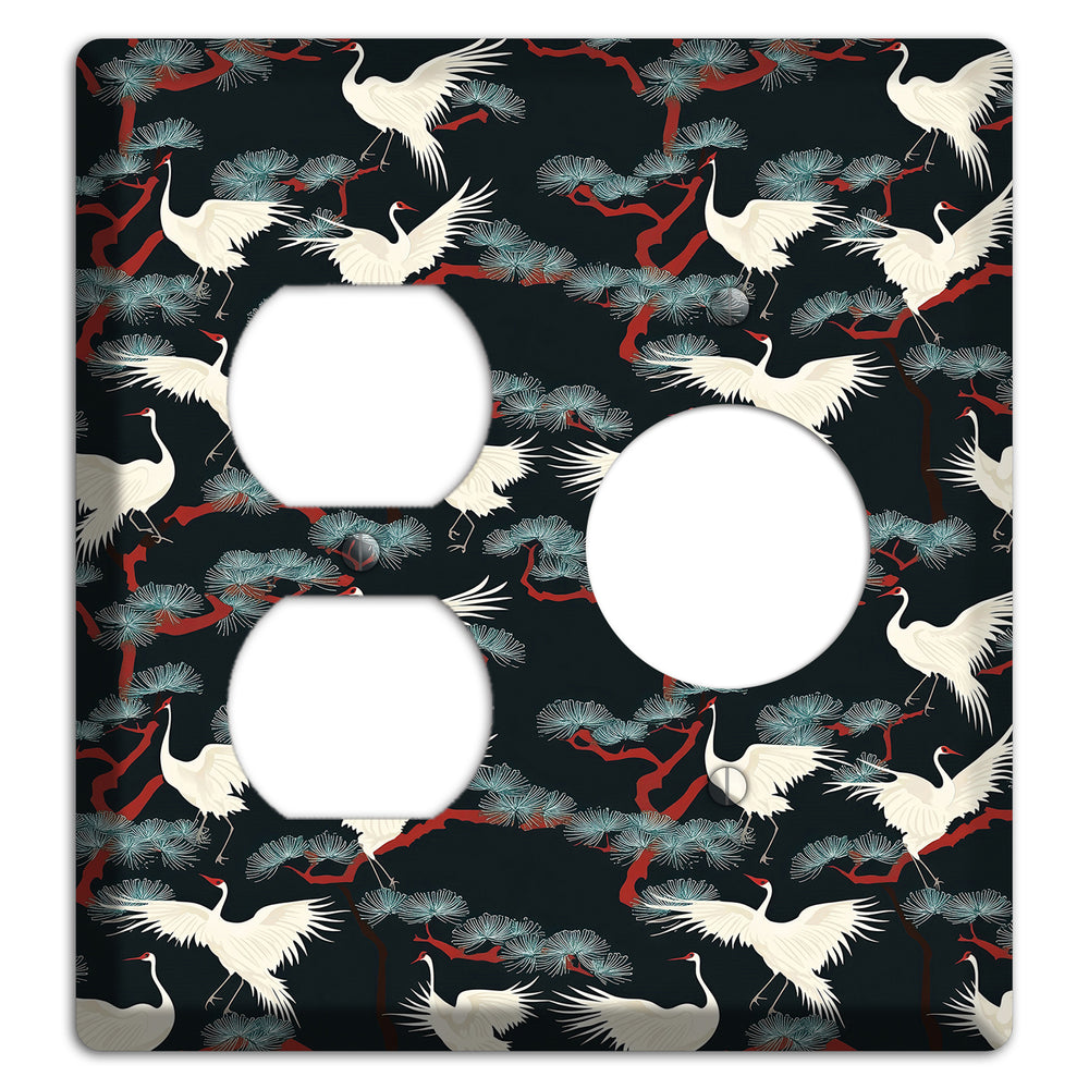 Obsidian Pine Vigil Duplex / Receptacle Wallplate