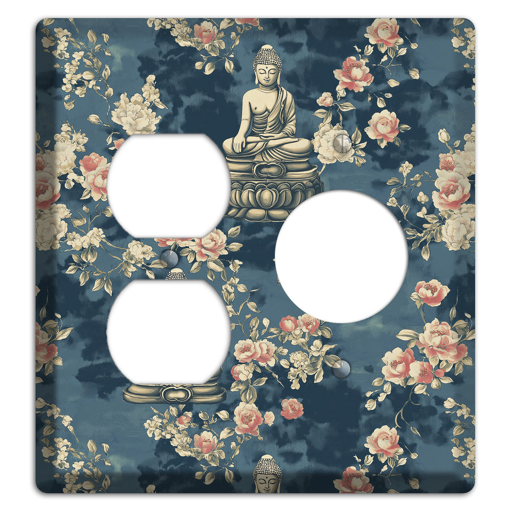 Lotus & Bloom Duplex / Receptacle Wallplate