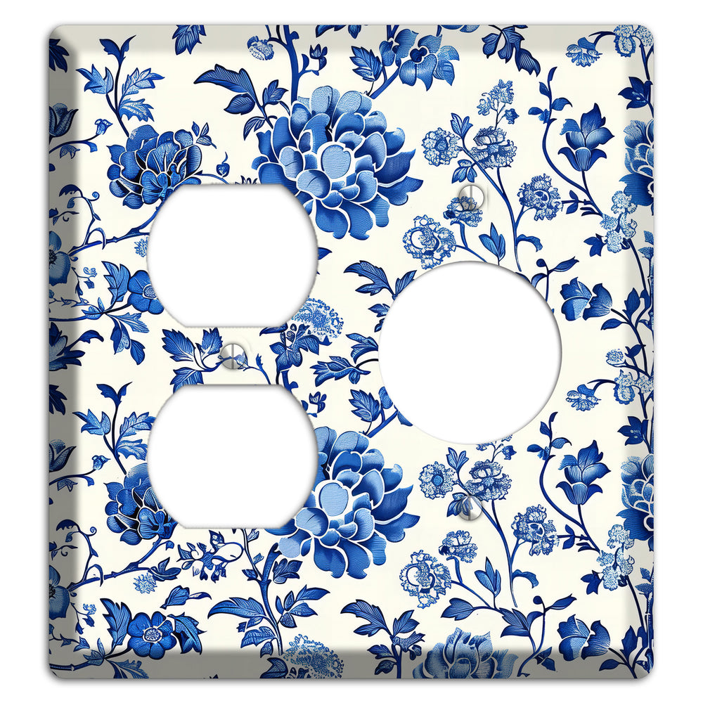 Porcelain Garden Reverie Duplex / Receptacle Wallplate